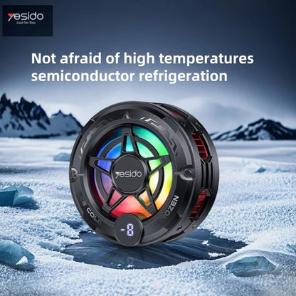 Cooler Gaming per Telefono Yesido C226, Grigio