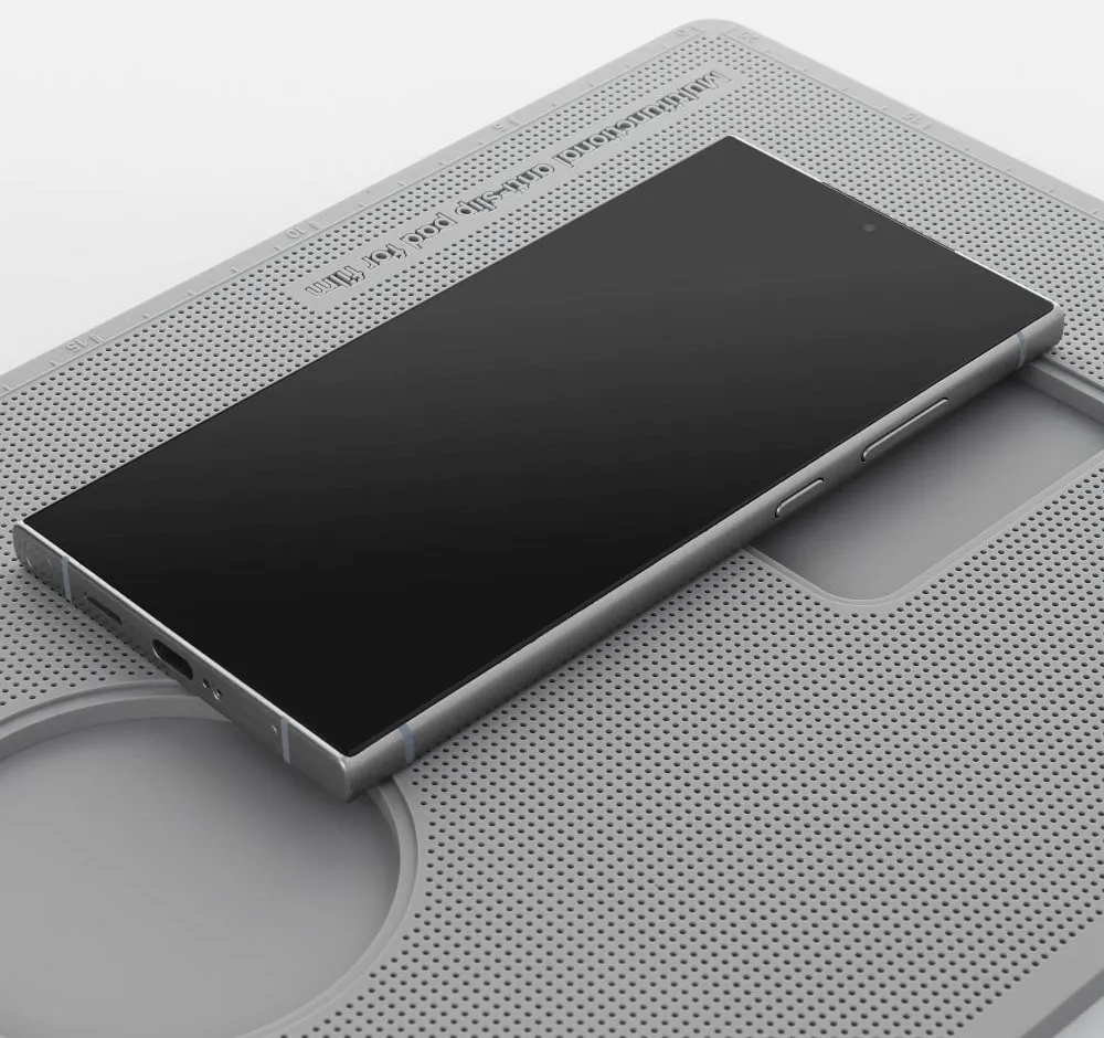 Blueo Service Mat for Protective Film Application, Gray