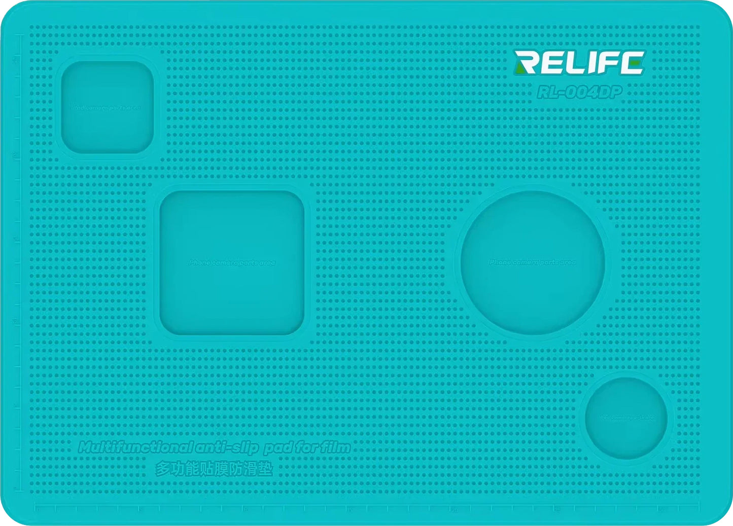 Tappetino Service Relife RL-004DP, 353mm x 254mm, Turchese