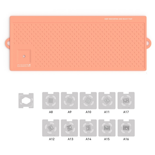 Tappetino di servizio RF4 RF-PO32 con Rete BGA (Modello A8 - A17), 50cm x 20cm