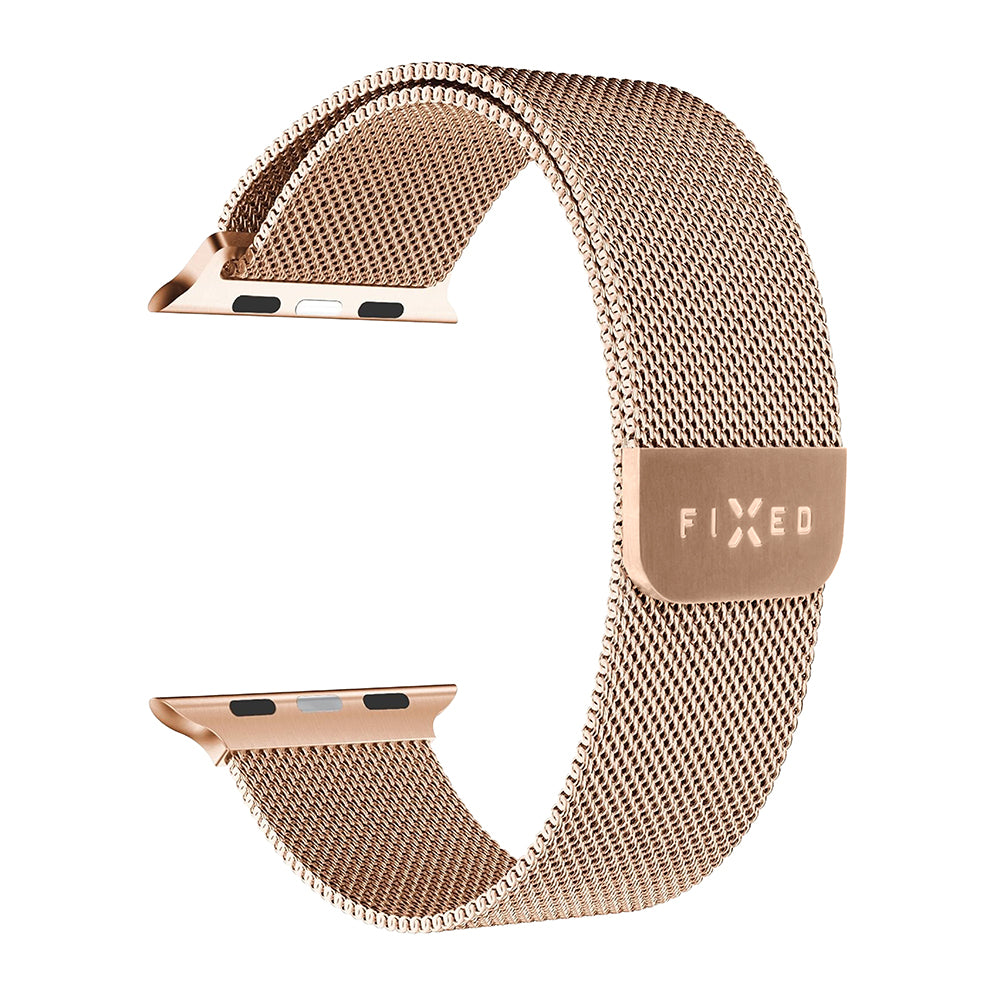Cinturino Fixed Mesh per Apple Watch 42mm / 41mm / 40mm / 38mm Series, Oro Rosa
