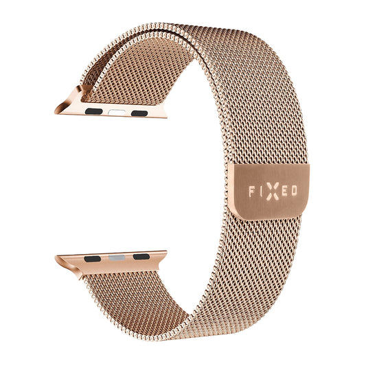 Cinturino Fixed Mesh per Apple Watch 42mm / 41mm / 40mm / 38mm Series, Oro Rosa