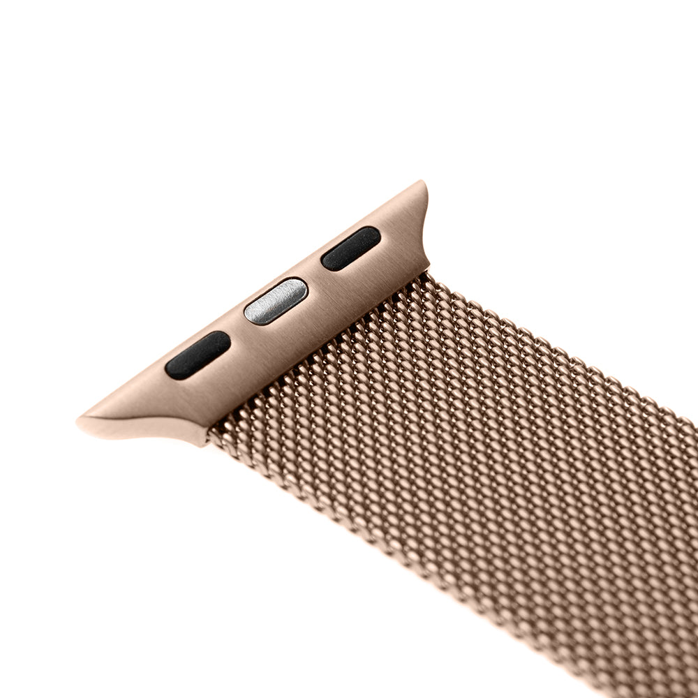 Cinturino Fixed Mesh per Apple Watch 42mm / 41mm / 40mm / 38mm Series, Oro Rosa