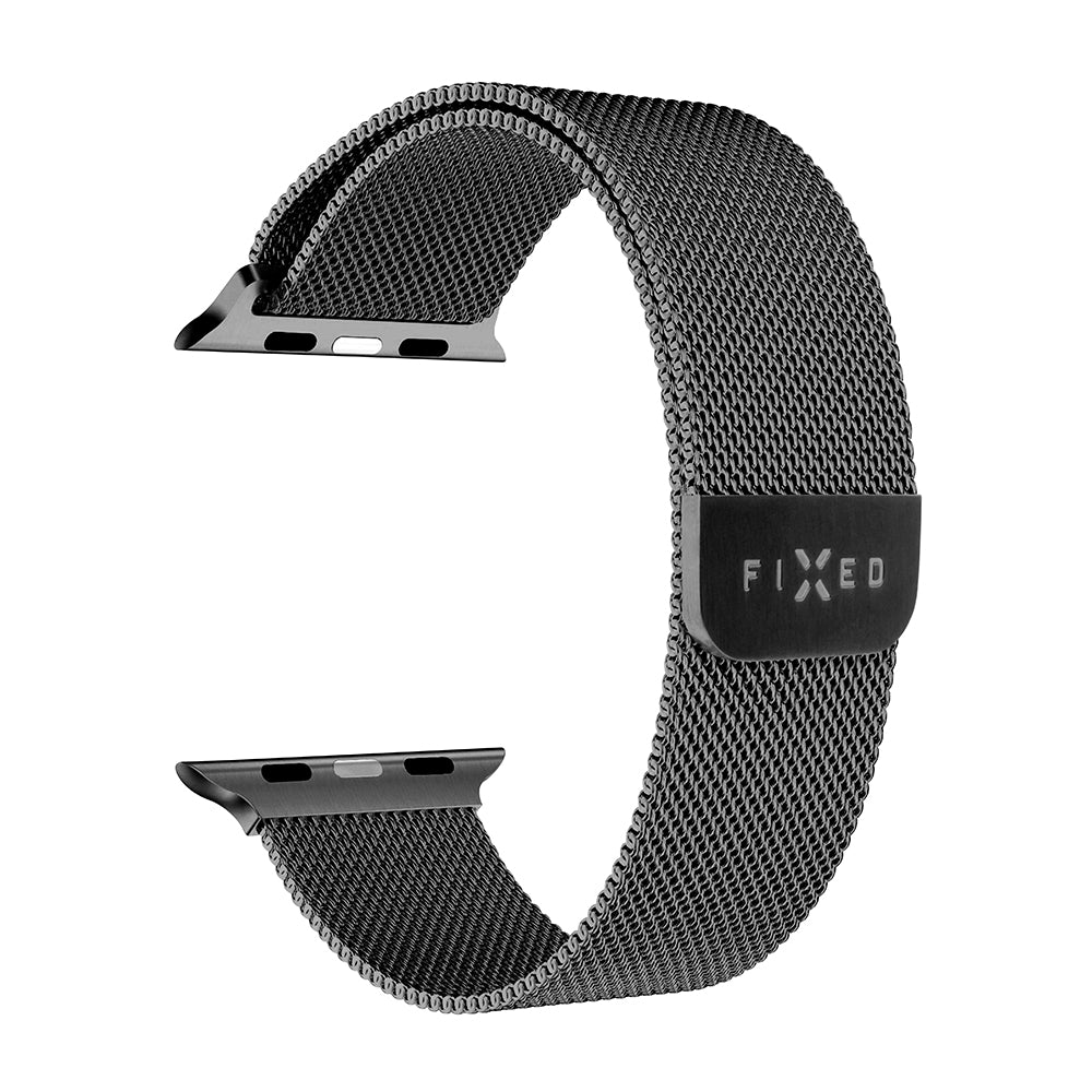 Cinturino Fixed Mesh per Apple Watch 49mm / 46mm / 45mm / 44mm / 42mm Series, Nero
