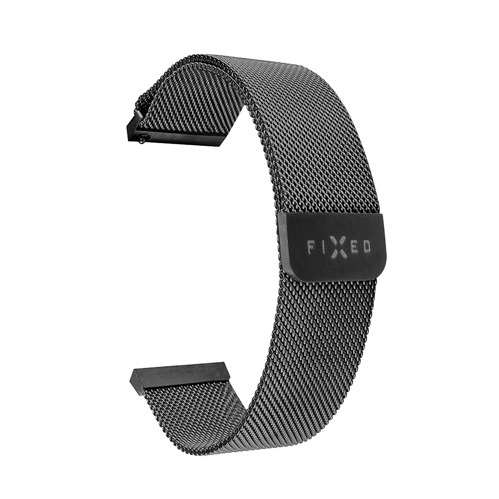 Cinturino Fixed Mesh per Huawei Watch / Xiaomi Watch Series, 22mm, Nero