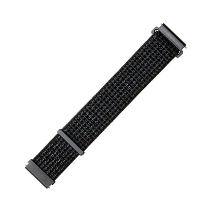 Fixed Nylon Strap for Huawei Watch / Xiaomi Watch Series, 22mm, Matte Black