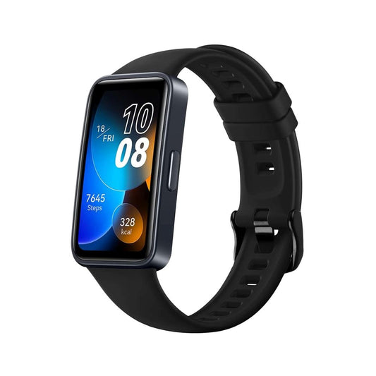 Cinturino Fixed Silicone per Huawei Band 10 / 9 / 8, Nero