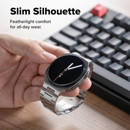 Cinturino Ringke Metal One Air per Samsung Galaxy Watch8 / Watch8 Classic Series, Argento