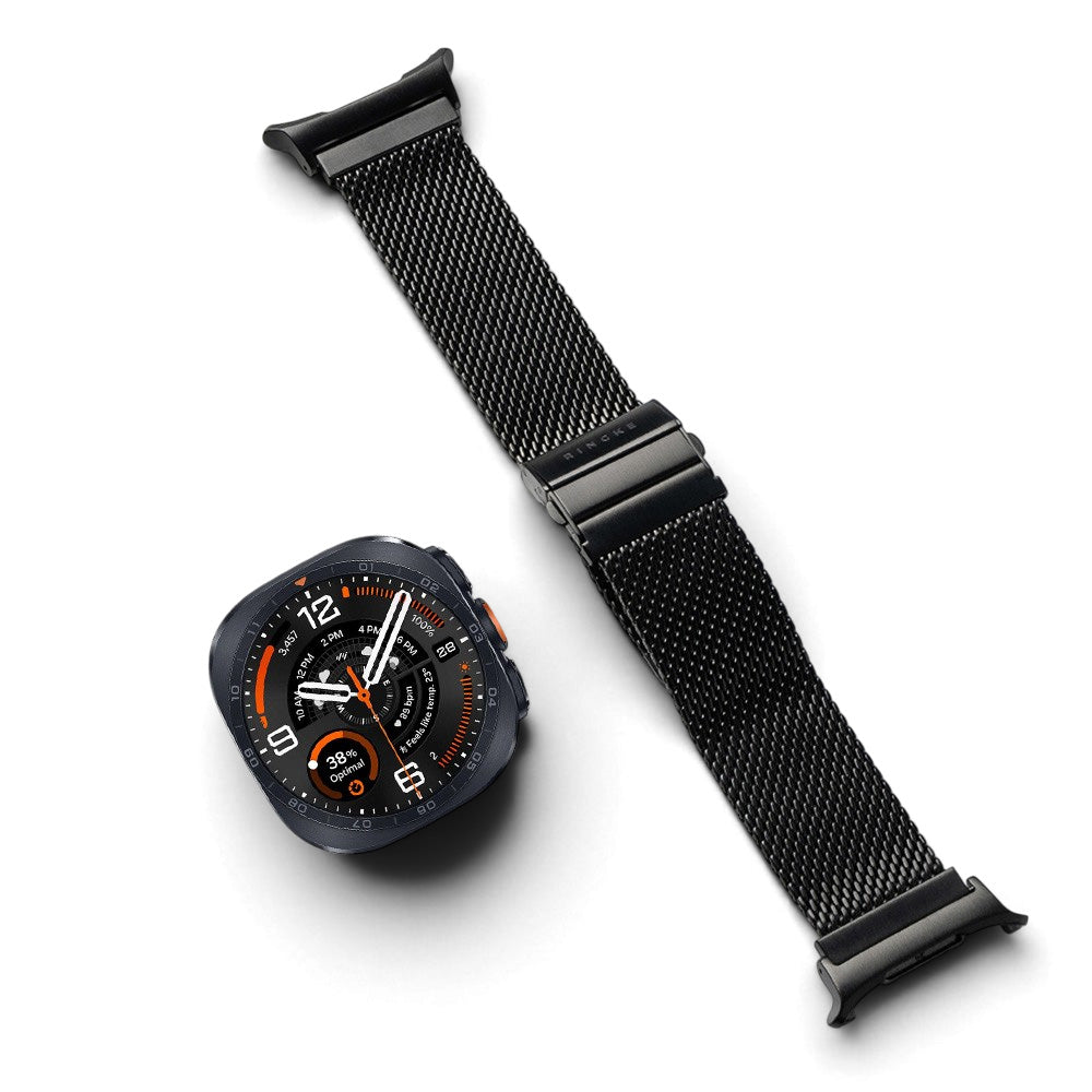 Cinturino Ringke Metal One Mesh per Samsung Galaxy Watch Ultra2, Nero