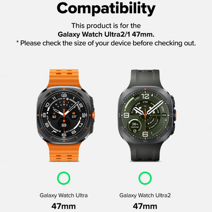 Cinturino Ringke Metal One Mesh per Samsung Galaxy Watch Ultra2, Nero