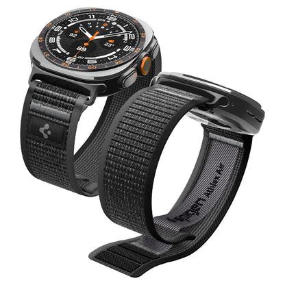 Cinturino Spigen Athlex Air per Samsung Galaxy Watch Ultra Series, Nero Grigio AMP11614