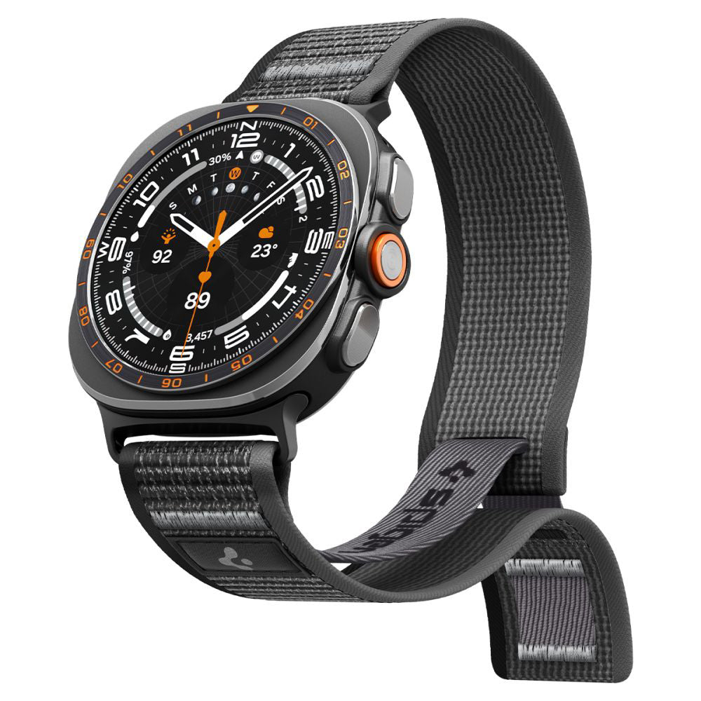 Cinturino Spigen Athlex Air per Samsung Galaxy Watch Ultra Series, Nero Grigio AMP11614