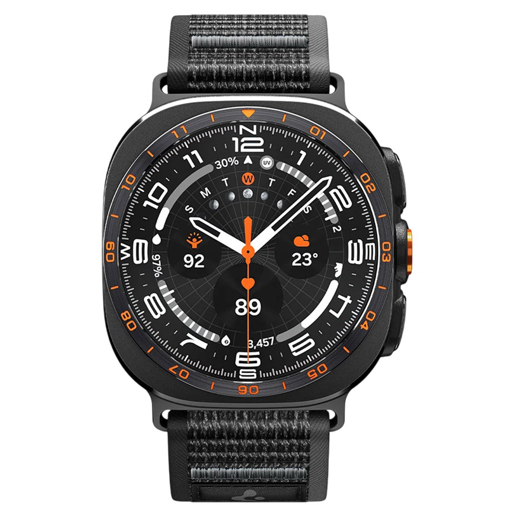 Cinturino Spigen Athlex Air per Samsung Galaxy Watch Ultra Series, Nero Grigio AMP11614