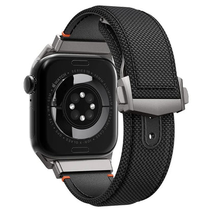 Cinturino Spigen Classic Fit per Apple Watch 49mm / 46mm / 45mm / 44mm / 42mm Series, Nero AMP09304