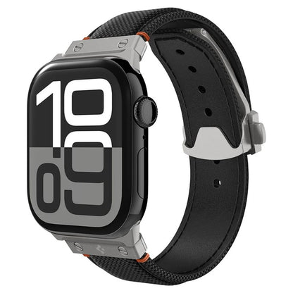 Cinturino Spigen Classic Fit per Apple Watch 49mm / 46mm / 45mm / 44mm / 42mm Series, Nero AMP09304