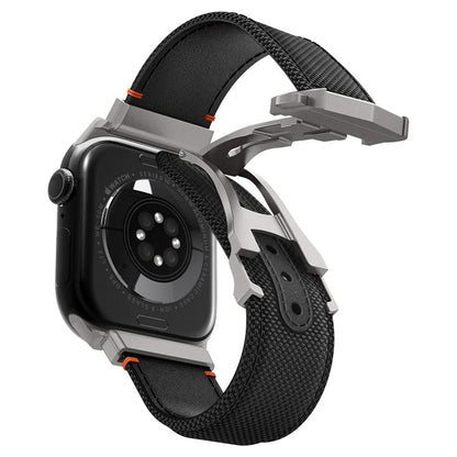Cinturino Spigen Classic Fit per Apple Watch 49mm / 46mm / 45mm / 44mm / 42mm Series, Nero AMP09304