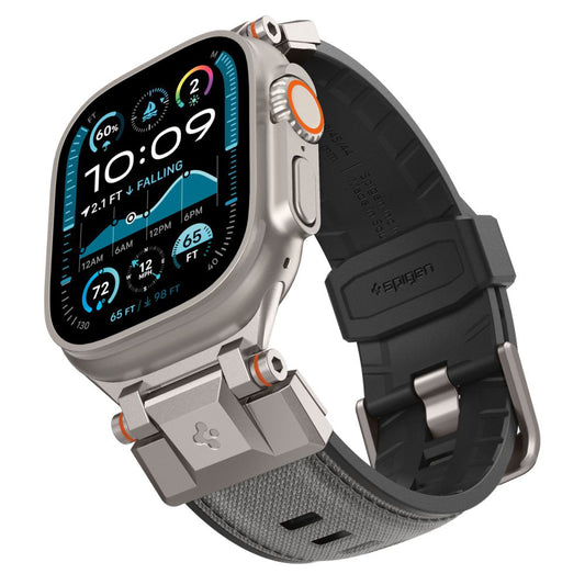 Cinturino Spigen DuraPro Armor per Apple Watch 49mm / 46mm / 45mm / 44mm / 42mm Series, Grigio