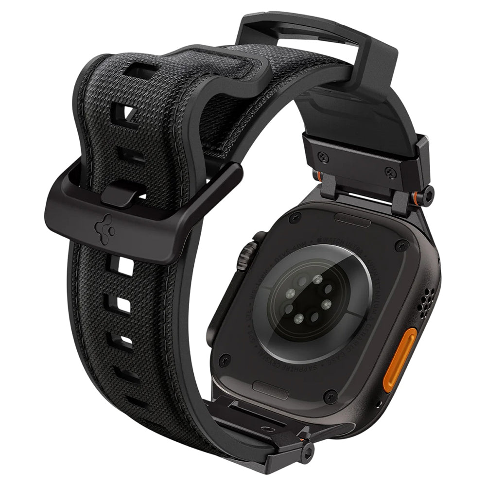 Cinturino Spigen DuraPro Armor per Apple Watch 49mm / 46mm / 45mm / 44mm / 42mm Series, Nero AMP06065