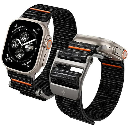 Cinturino Spigen DuraPro Flex per Apple Watch 49mm / 46mm / 45mm / 44mm Series, Nero AMP05981