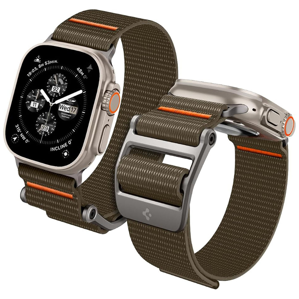 Cinturino Spigen DuraPro Flex per Apple Watch 49mm / 46mm / 45mm / 44mm Series, Kaki AMP05982