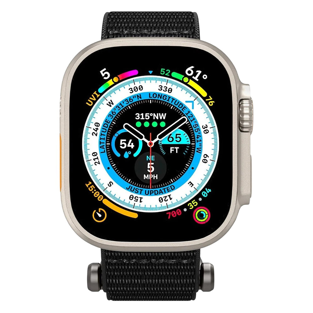 Cinturino Spigen DuraPro Flex per Apple Watch 49mm / 46mm / 45mm / 44mm Series, Nero AMP02465