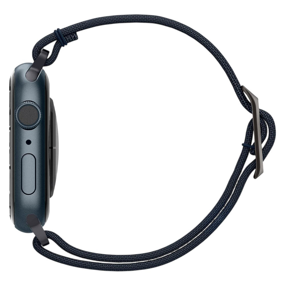 Cinturino Spigen Lite Fit per Apple Watch Serie 49 mm / 46 mm / 45 mm / 44 mm, Blu navy AMP02287