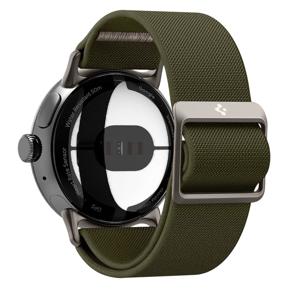 Cinturino Spigen Lite Fit per Google Pixel Watch 41mm Series, Kaki AMP07608