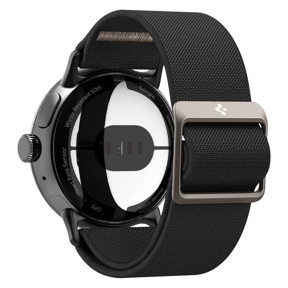 Cinturino Spigen Lite Fit per Google Pixel Watch 45mm Series, Nero AMP07601