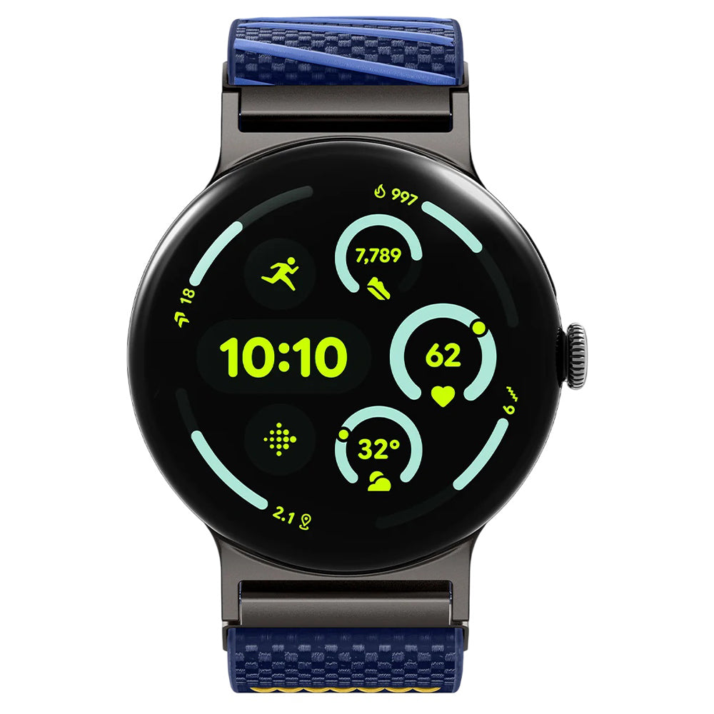 Cinturino Spigen Lite Fit X per Google Pixel Watch 45mm Series, Blu Navy AMP11813