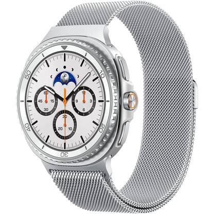 Cinturino Spigen Metal Fit per Samsung Galaxy Watch9 / Watch8 / Watch8 Classic Series, Argento AMP10121