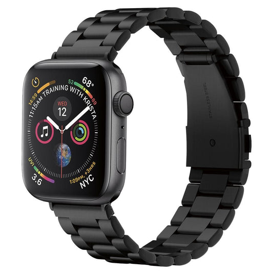 Cinturino Spigen Modern Fit per Apple Watch 49mm / 46mm / 45mm / 44mm / 42mm Series, Nero