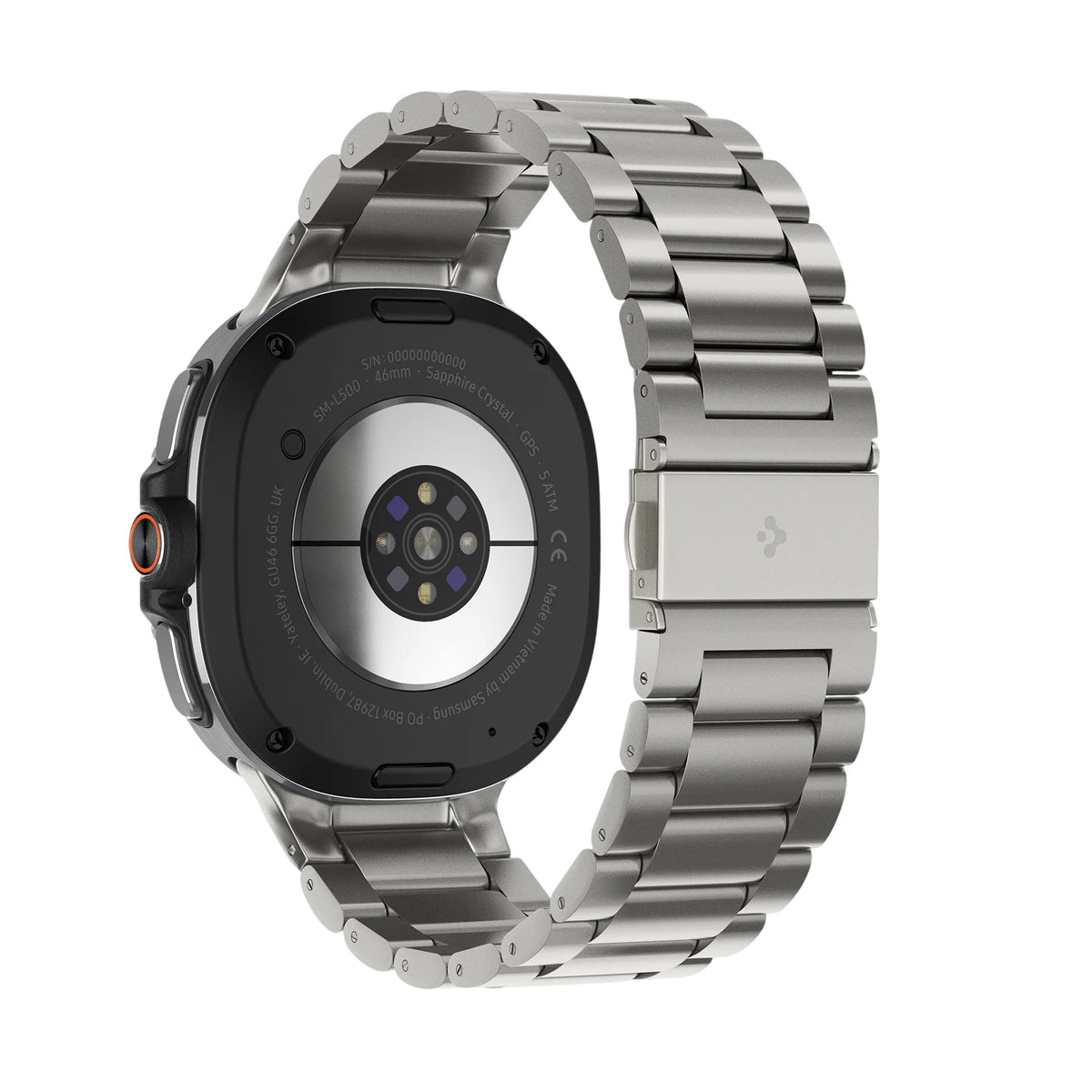 Cinturino Spigen Modern Fit per Samsung Galaxy Watch9 / Watch8 / Watch8 Classic Series, Grigio AMP10122