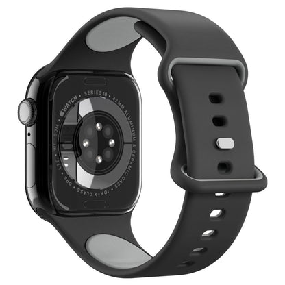Cinturino Spigen Nano Pop per Apple Watch 42mm / 41mm / 40mm / 38mm Series, Nero AMP09324