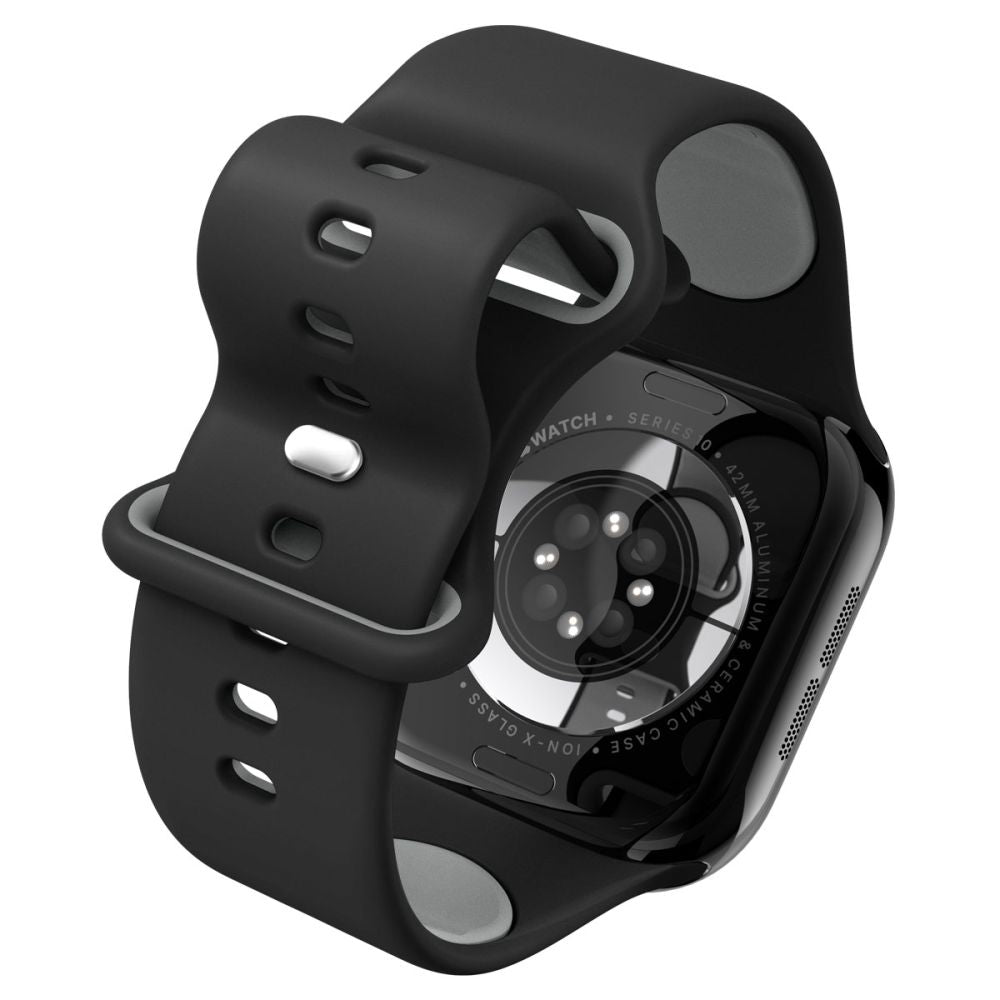 Cinturino Spigen Nano Pop per Apple Watch 42mm / 41mm / 40mm / 38mm Series, Nero AMP09324