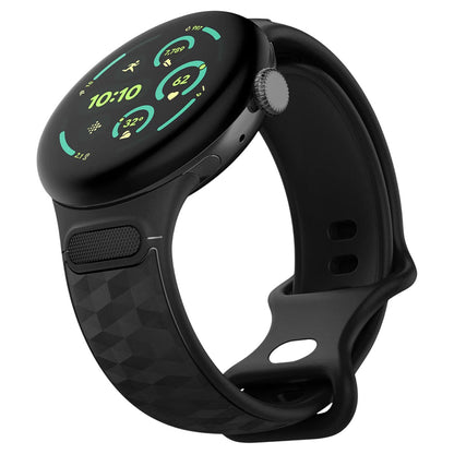 Cinturino Spigen Parallax per Google Pixel Watch 45mm Series, Nero Opaco AMP10192