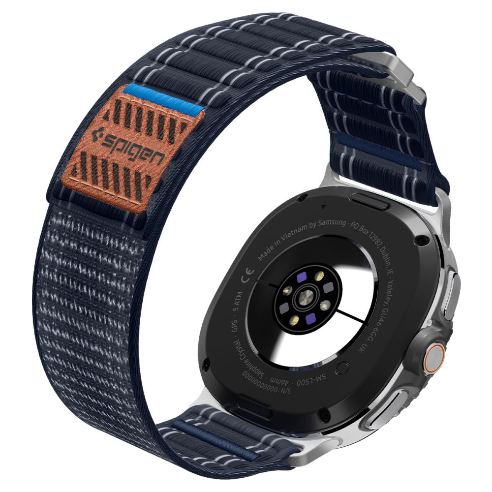 Cinturino Spigen WBF0 per Samsung Galaxy Watch8 / Watch8 Classic Series, Blu Navy