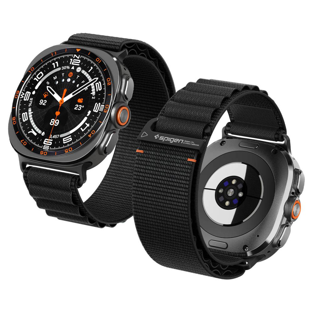 Cinturino Spigen WBF1 per Samsung Galaxy Watch Ultra Series, Nero AMP11613