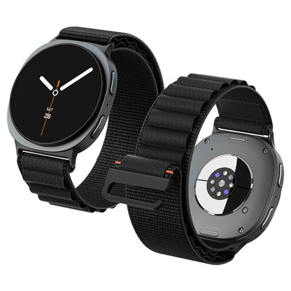 Cinturino Spigen WBF1 per Samsung Galaxy Watch9 / Watch8 / Watch8 Classic Series, Nero AMP11607