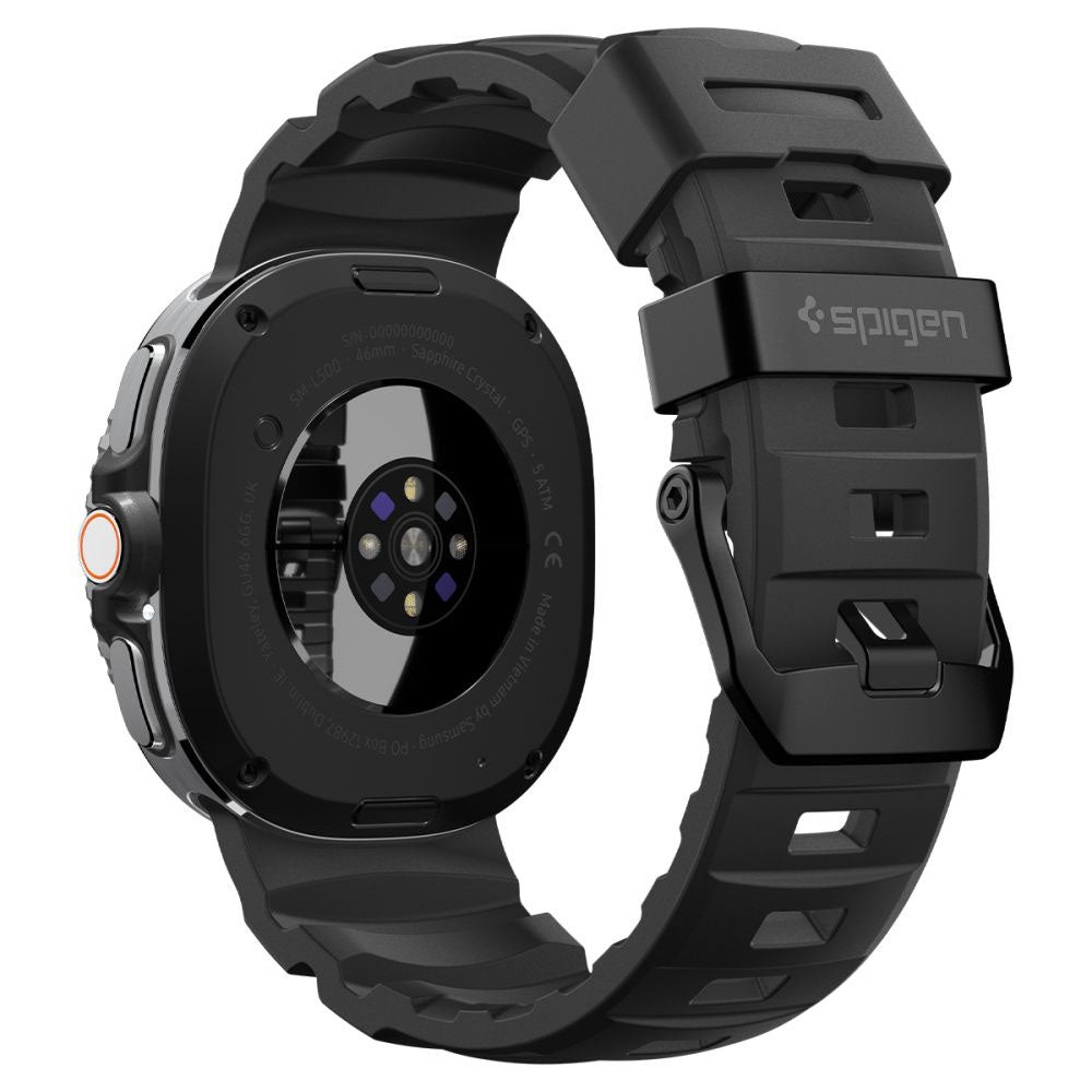 Cinturino Spigen WBS2 per Samsung Galaxy Watch8 / Watch8 Classic Series, Nero