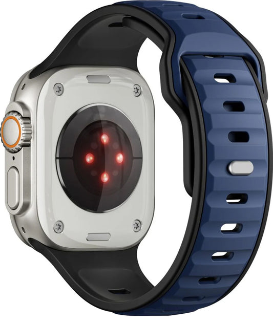 Cinturino Tech-Protect Iconband Line per Apple Watch 49mm / 46mm / 45mm / 44mm Series, Blu Navy