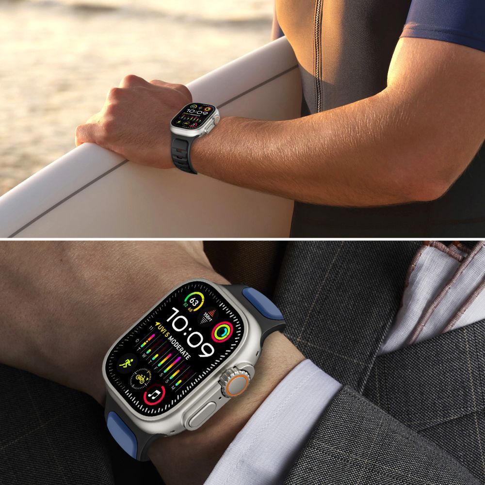 Tech-Protect Iconband Line Strap for Apple Watch 49mm / 46mm / 45mm / 44mm Series, Green