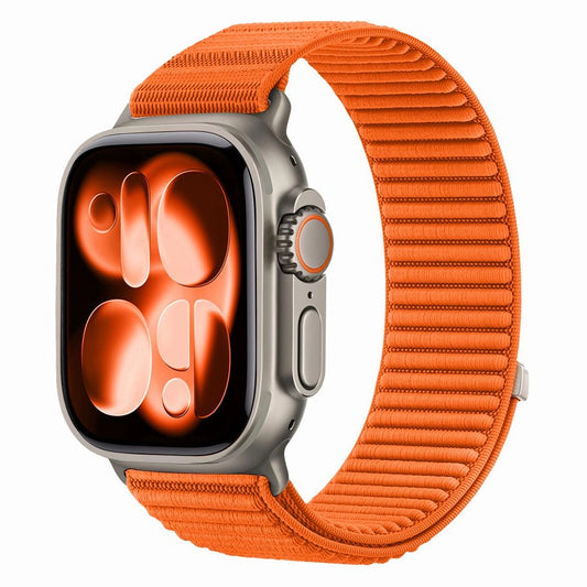 Cinturino Tech-Protect NylonLoop per Apple Watch 49 mm / 46 mm / 45 mm / 44 mm Series, arancione
