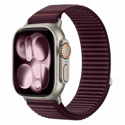Cinturino Tech-Protect NylonLoop per Apple Watch 49 mm / 46 mm / 45 mm / 44 mm Series, bordeaux