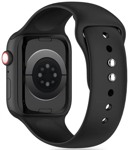 Cinturino Tech-Protect Silicone per Apple Watch 42mm / 41mm / 40mm Series, Nero