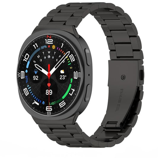 Cinturino Tech-Protect Stainless per Samsung Galaxy Watch8 / Watch8 Classic Series, Nero