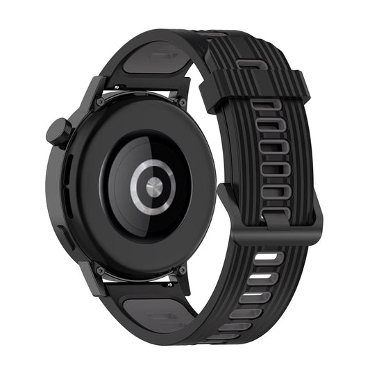 Cinturino Techsuit W002 per Huawei Watch / Xiaomi Watch Series, 22mm, Nero