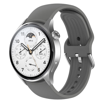 Cinturino Techsuit W003 per Huawei Watch / Xiaomi Watch Series, 22mm, Grigio