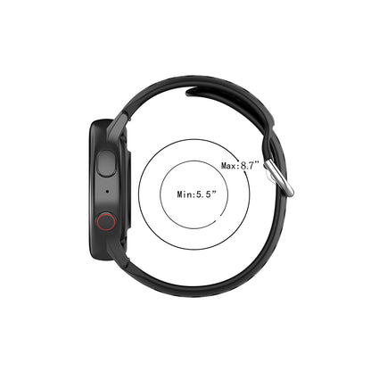 Cinturino Techsuit W004 per Samsung Galaxy Watch / Huawei Watch Series, 20mm, Blu Scuro