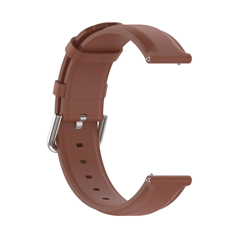 Cinturino Techsuit W007PU per Samsung Galaxy Watch / Huawei Watch Series, Marrone