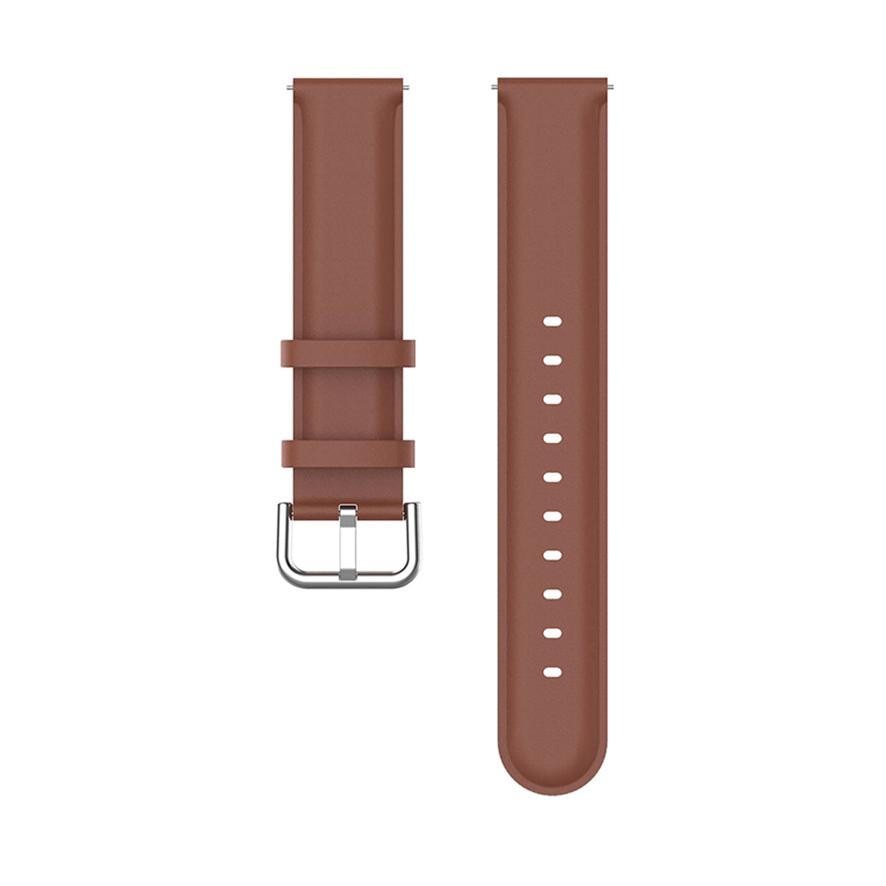Cinturino Techsuit W007PU per Samsung Galaxy Watch / Huawei Watch Series, Marrone
